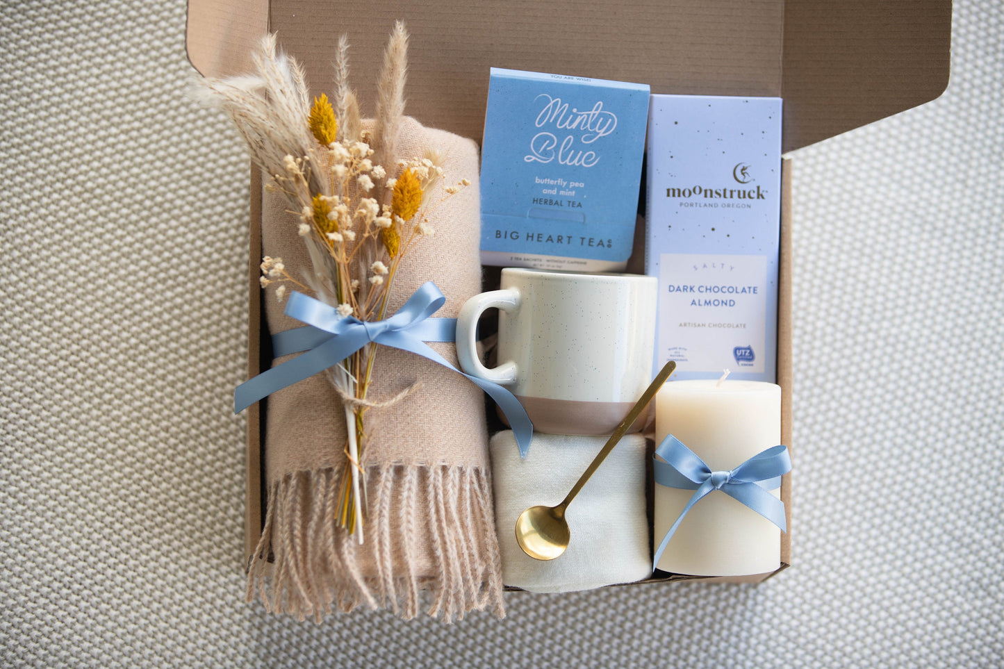 Grief Care Package Sympathy Gift Hygge Gift Box Loss of a Loved One Sending Hugs Stress Relief Gift Condolences Gift Thinking of you gift