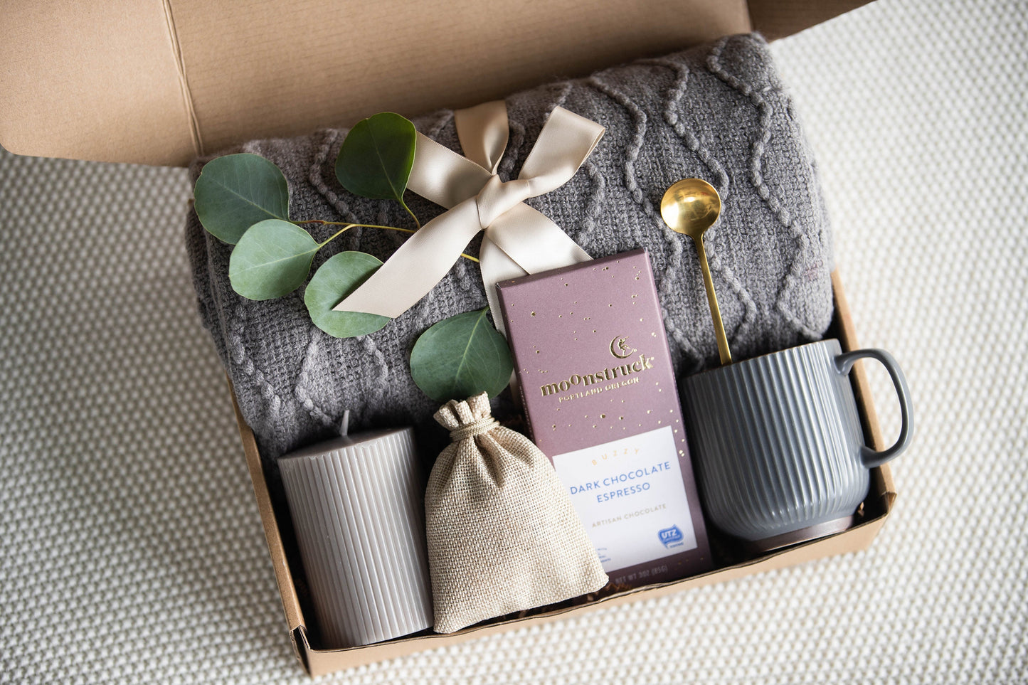 Grief Care Package Sympathy Gift Hygge Gift Box Loss of a Loved One Sending Hugs Stress Relief Gift Condolences Gift Thinking of you gift
