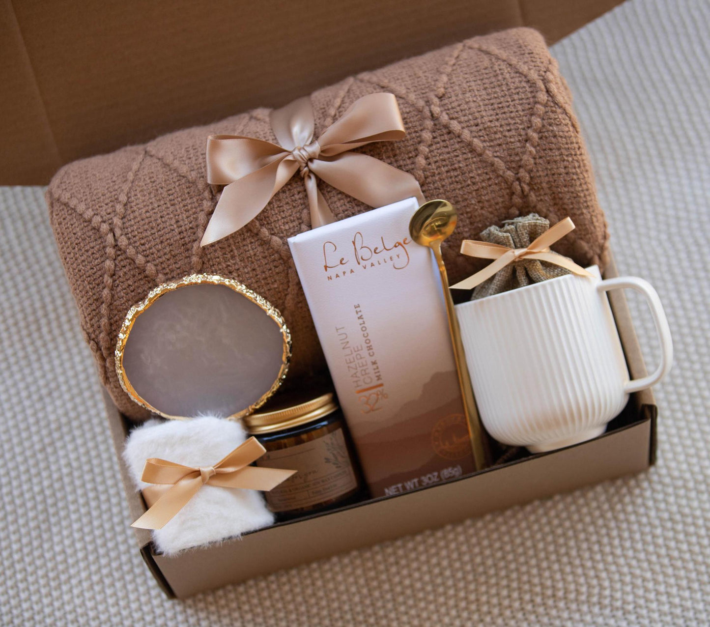 Cozy Gift Basket Hygge Gift Box Care Package For Her Sending a hug Thinking of you Hygge Gift Box Gift Box for Women