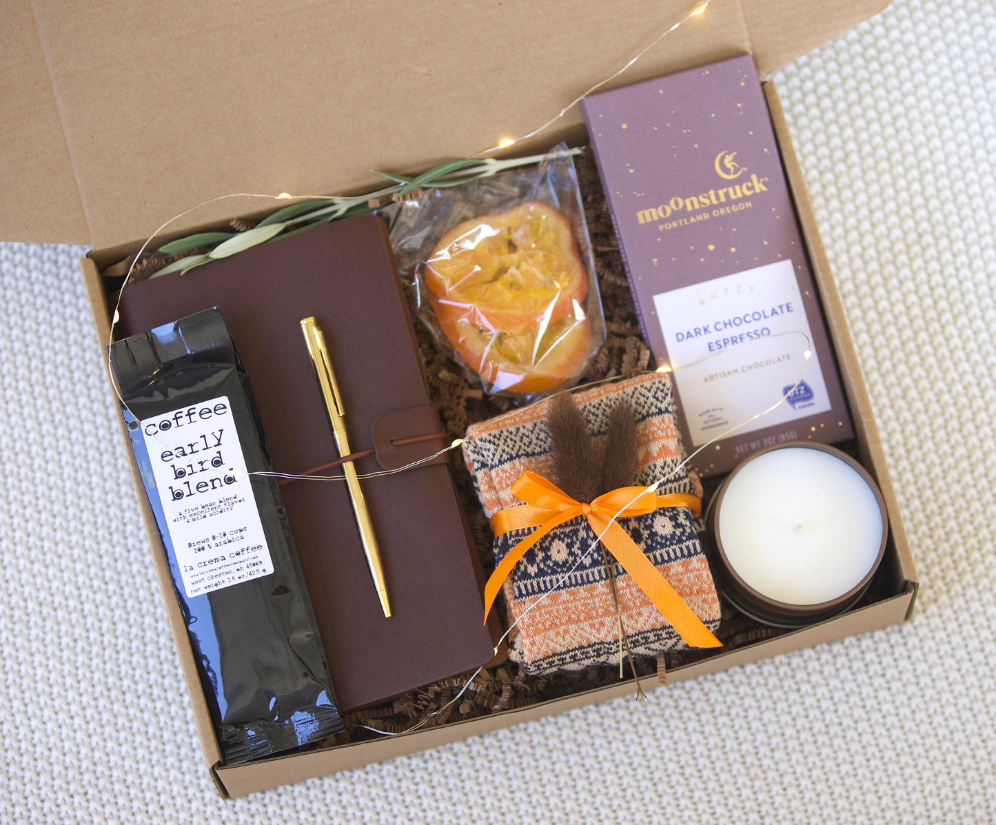 Fall Gift Box Cozy Gift Hygge Pumpkin Gift Box Sunshine Care Package Sunshine Box, Thinking of You, Sending Hugs Cozy Gift Box