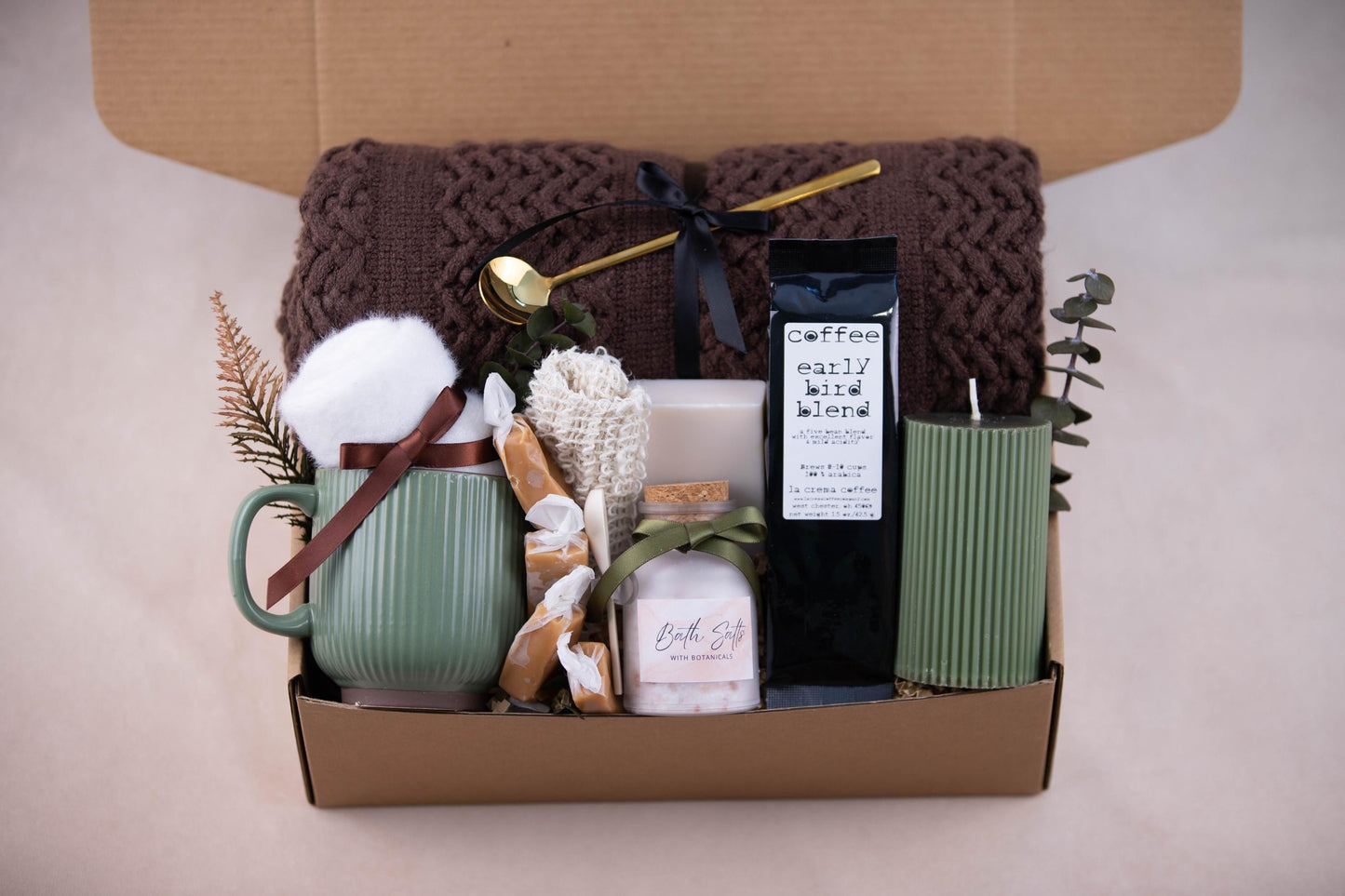 Cozy Gift for Women Fall Gift Box Personalized Gifts For Her Gift Box For Women Best Friend Gifts Self Care Box Thinking Of You Gift