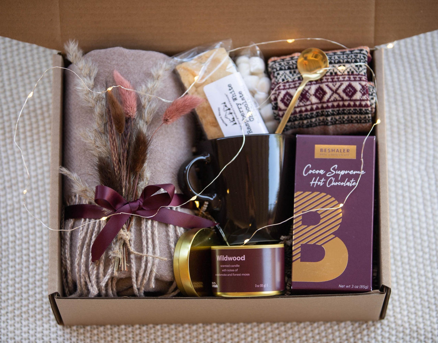Fall Gift Basket Autumn Self Care Package Cozy Pumpkin Spice Seasonal Fall Treats Fall Host Gifts Fall Spa Box Cozy Fall Candle Gift Box