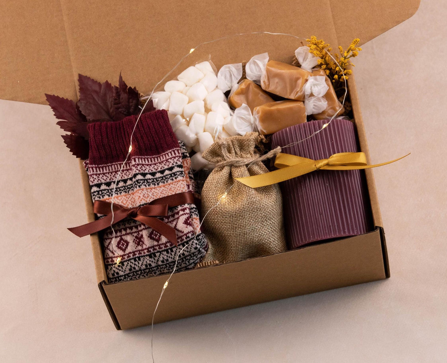 Hygge Fall Gift Box, Fall Gift Basket, Fall Season Gift, Cozy Fall Gift Set, Harvest Gift, Pumpkin Spice, Cozy Blanket Gift Box