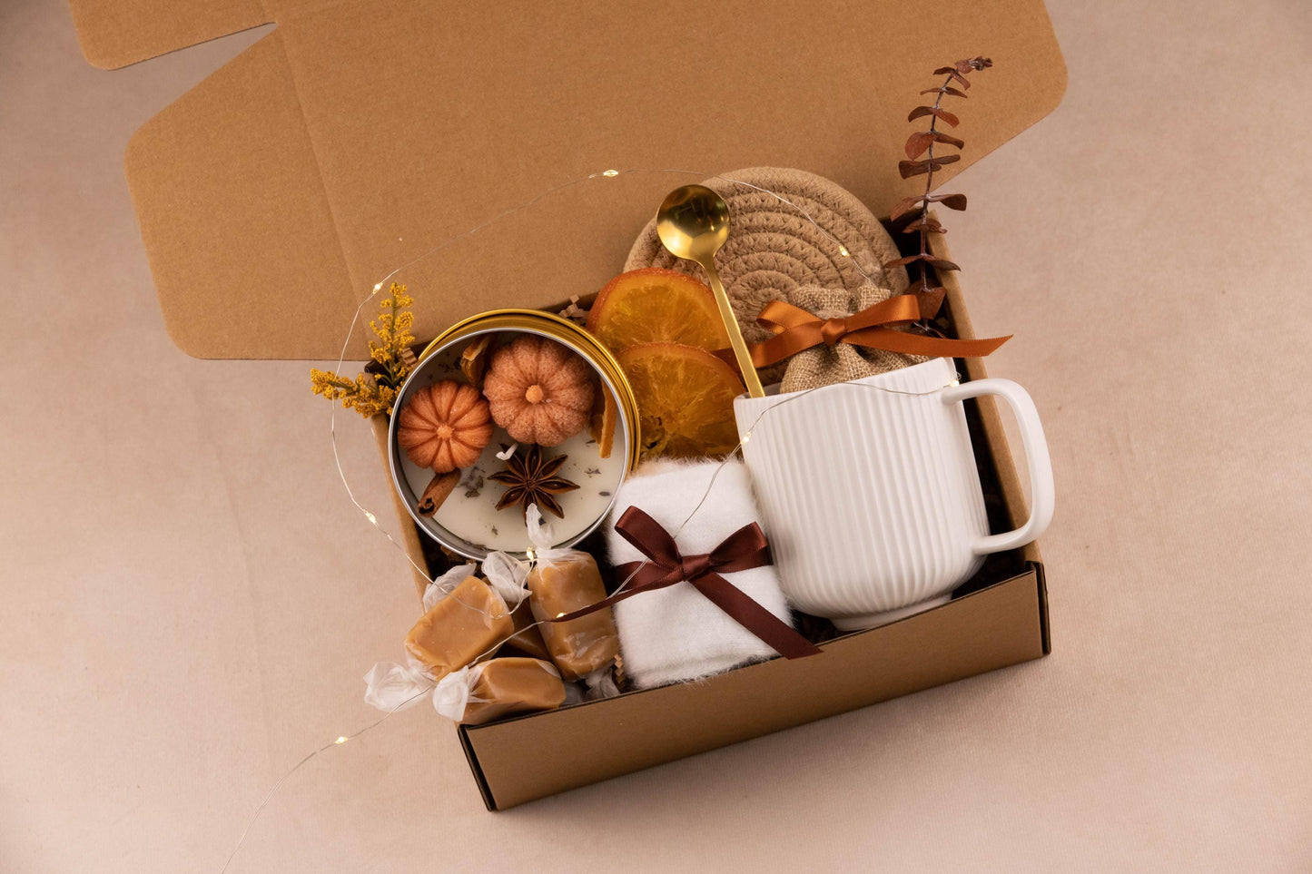 Gift Baskets for Women Birthday Gift For her Cozy Pumpkin Gift Box for Women Self Care Package for her Blanket Gift Box Cozy Fall Gifts