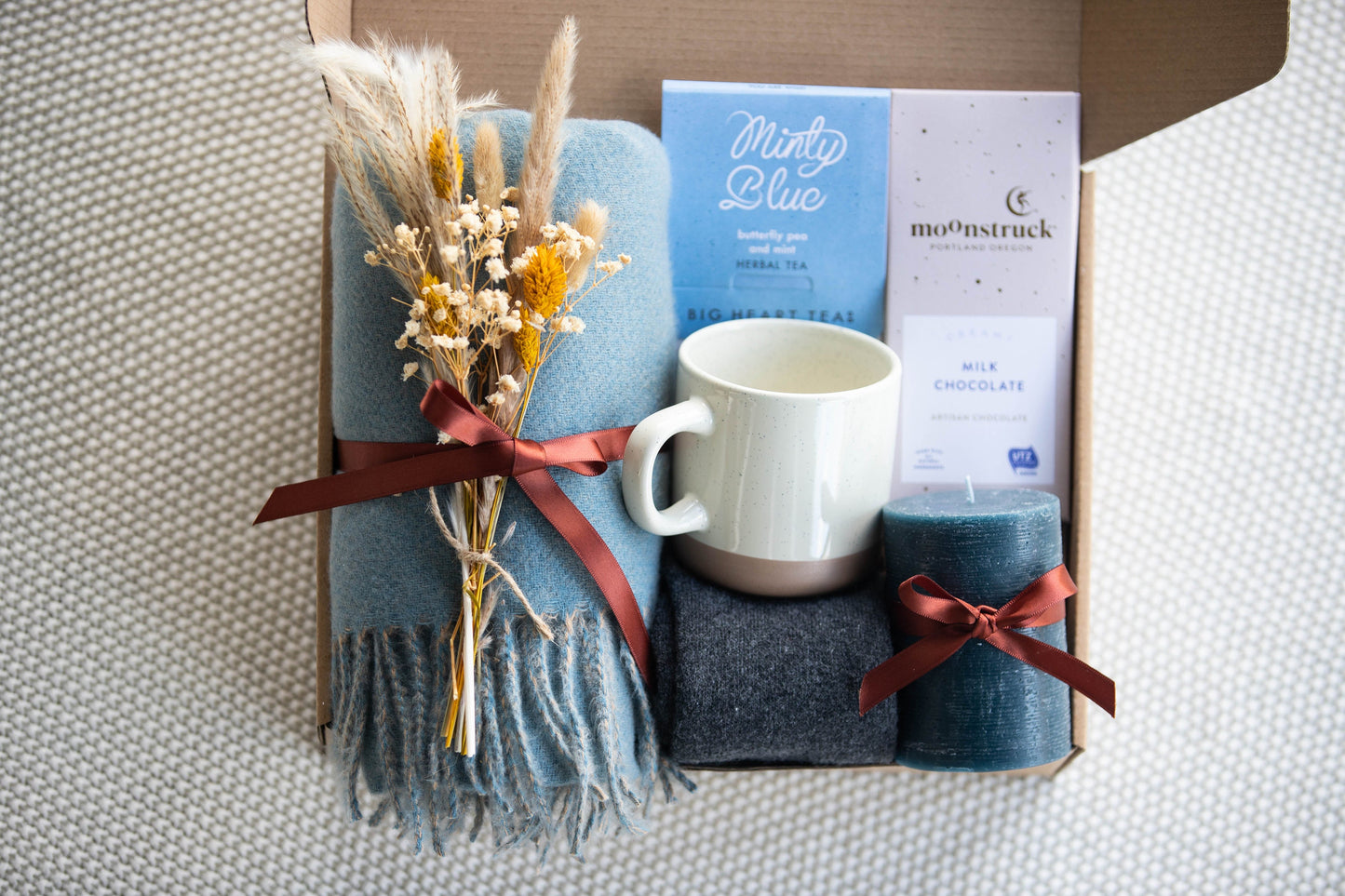 Grief Care Package Sympathy Gift Hygge Gift Box Loss of a Loved One Sending Hugs Stress Relief Gift Condolences Gift Thinking of you gift